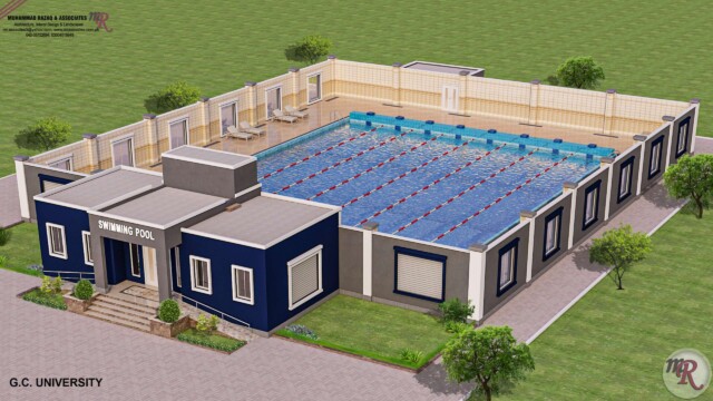 G.C University Swimming Pool
